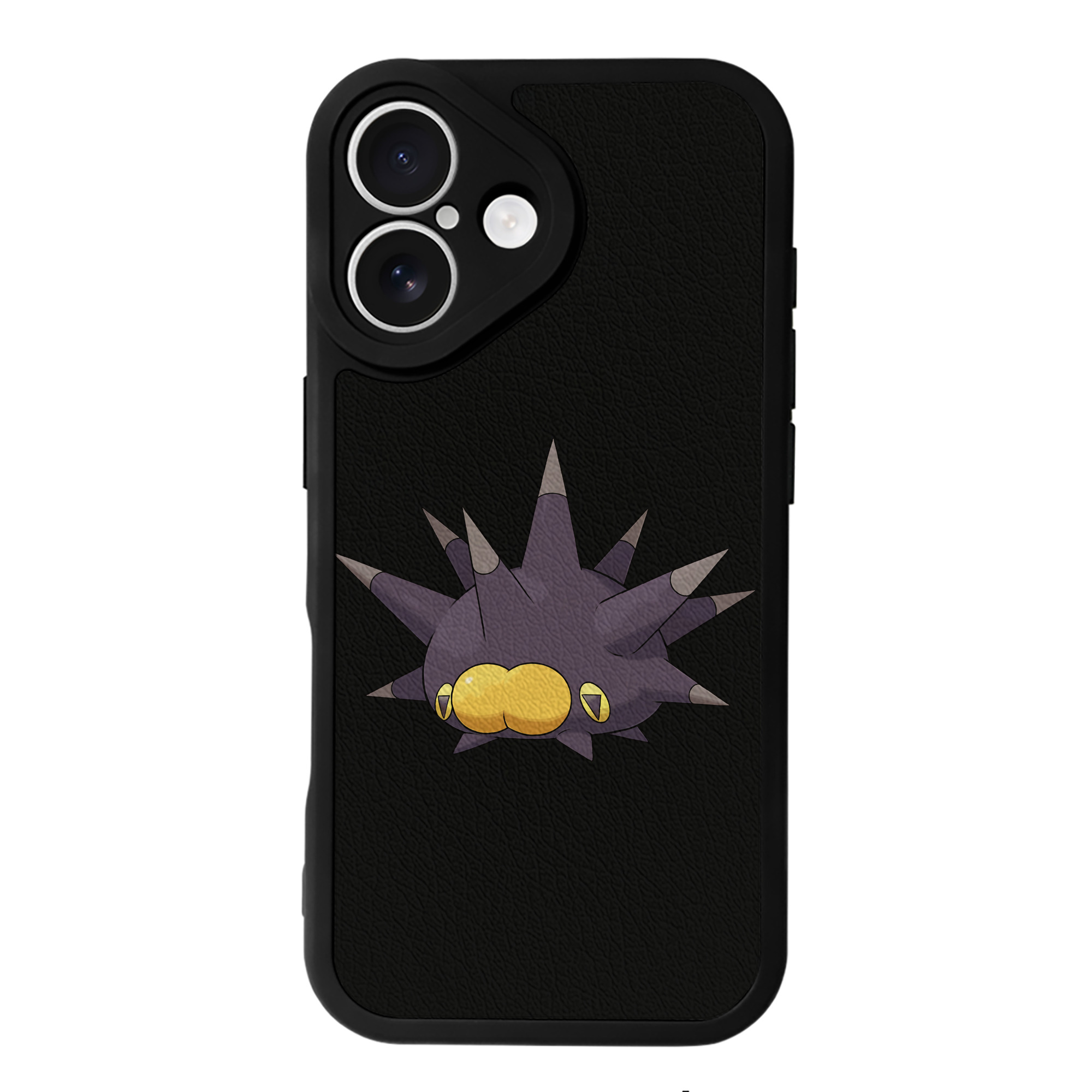 （画像用） ポケットモンスター Pokémon 【iPhone 16シリーズ対応】シリコンスマホケース（レザー調） 材質：シリコン